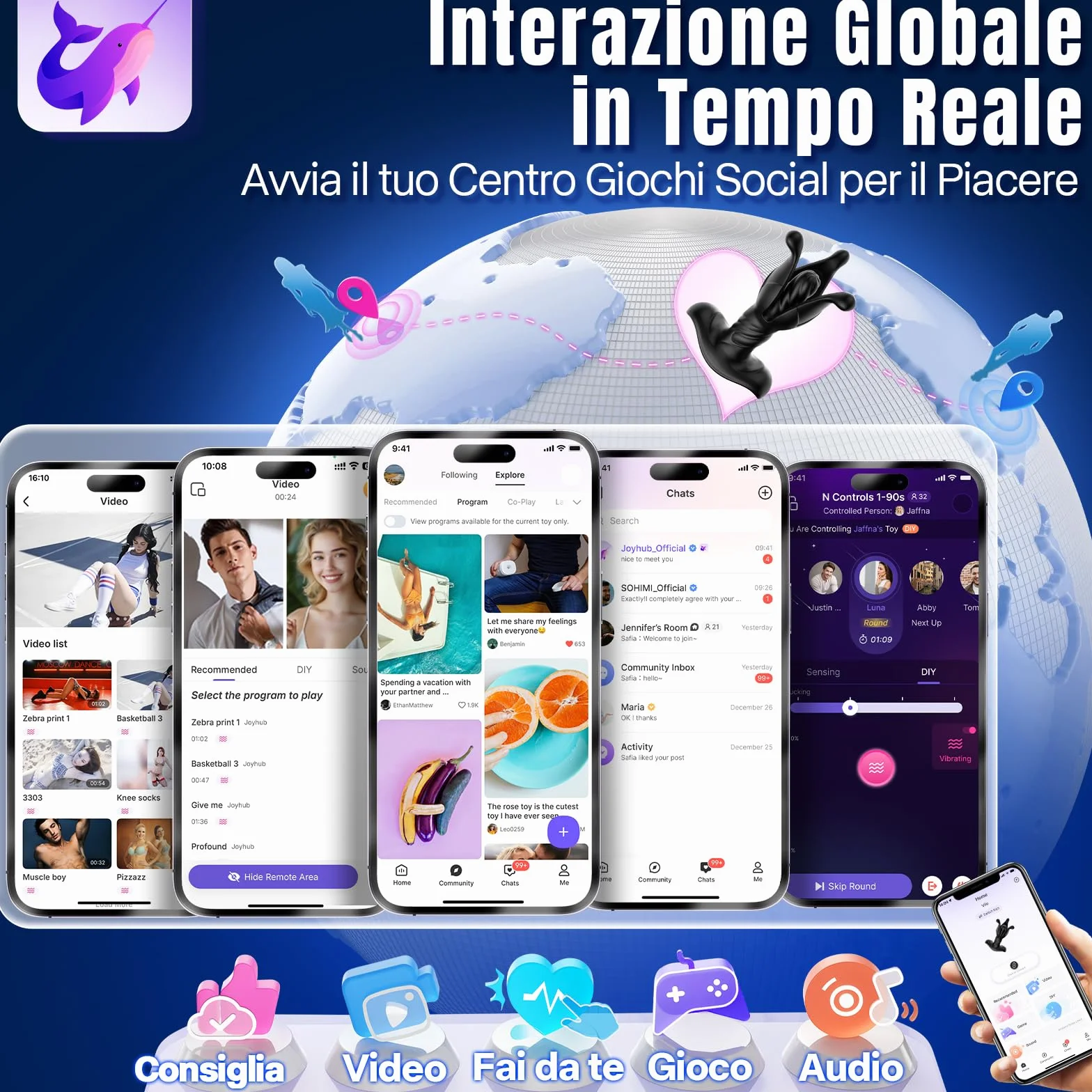 Plug Anale-dilatatore Uomo Analesex Toy, Vibratore Anale Massaggiatore Prostatico con 9 Espansione 9 Spinta 9 Vibrazione, Butt Anal Plug Vibratoreper Uomo Professionale, Toys Sessuali per Uomini