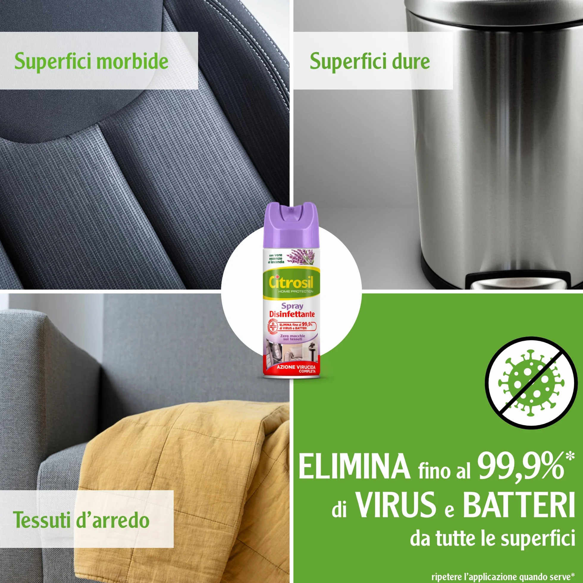 Citrosil Disinfettante Spray Virucida Lavanda 300 ml x 12 Confezioni