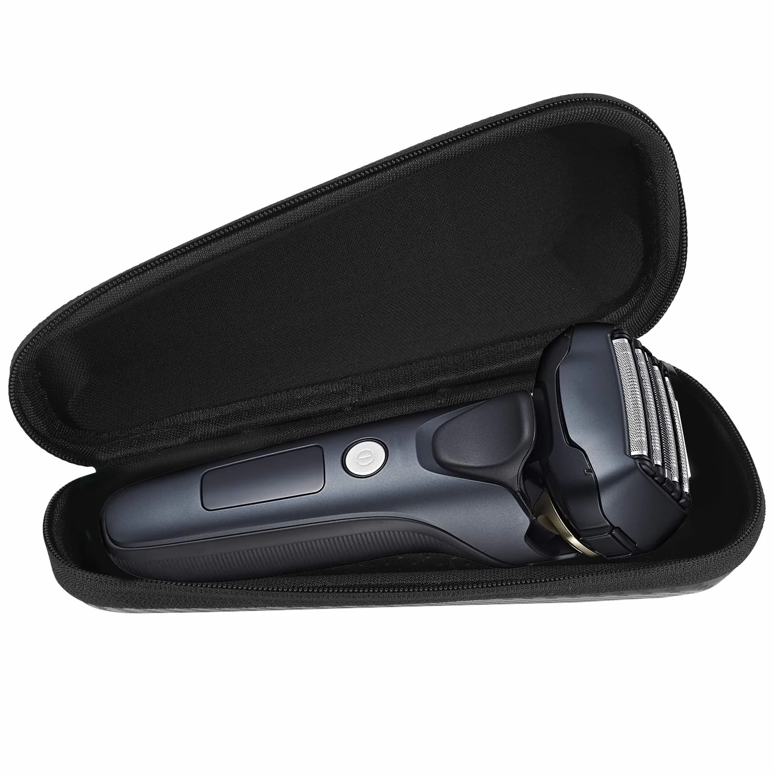 Linkidea Custodia da Viaggio per Rasoio, Organizer Portatile per Rasoi Elettrici, Compatibile con Panasonic Arc 6, 5, 4, ES-SWLT2W, Philips Shaver 2400, 3900 (Nero)