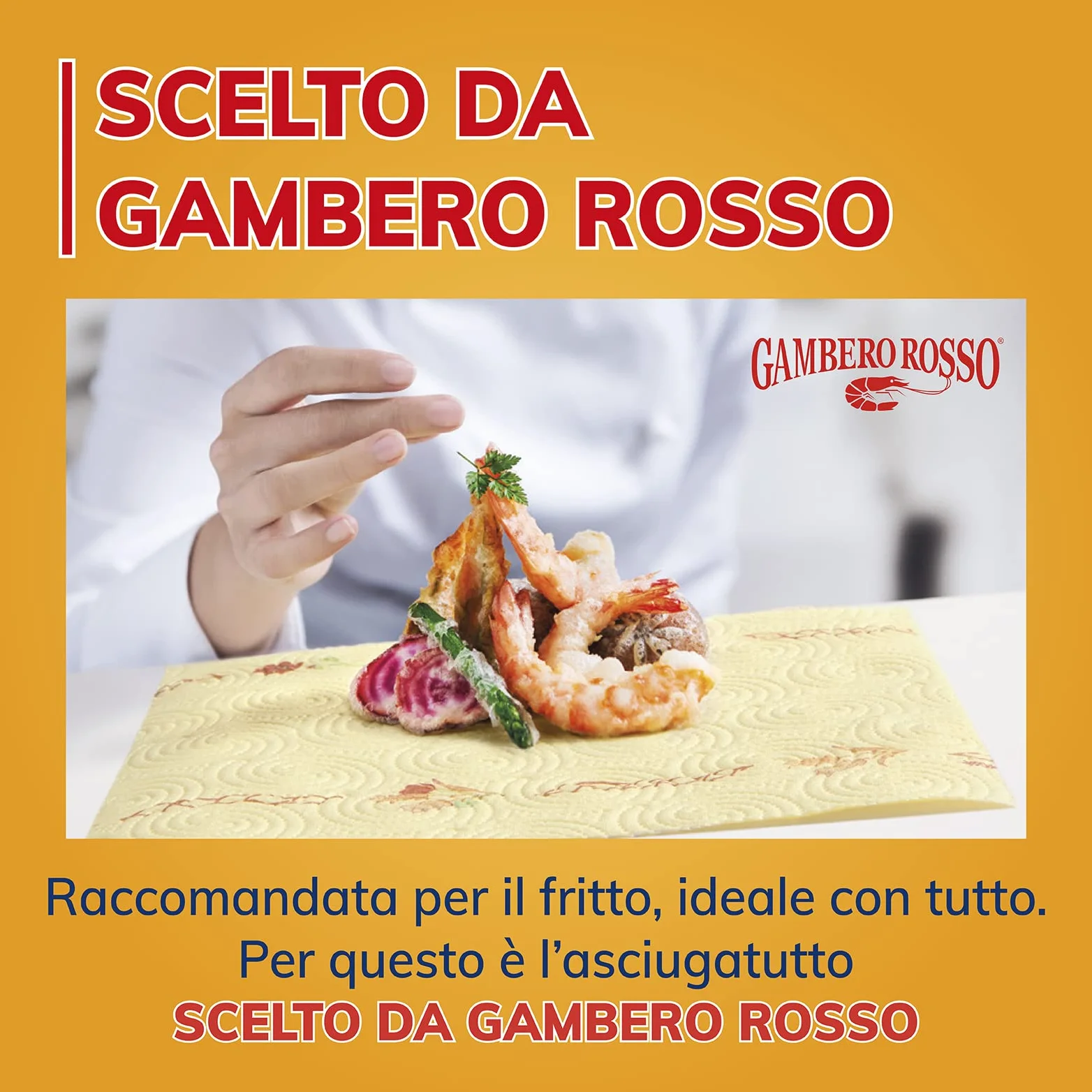 Foxy Cartapaglia Asciugatutto 2 rotoli 2 veli spessore Vortici Super-Assorbenti FSC Confezione riciclabile