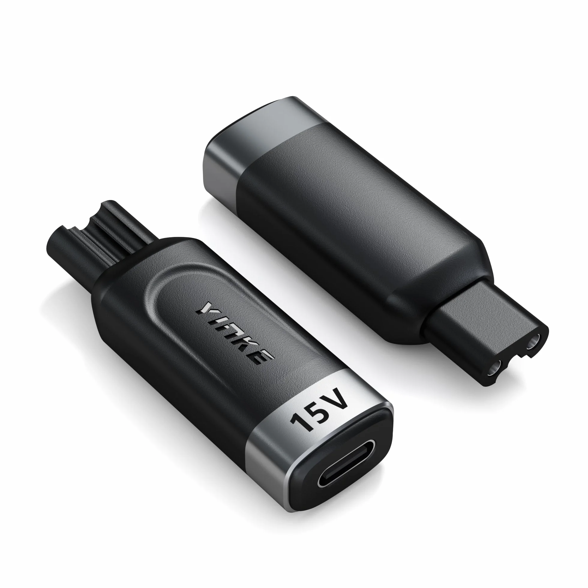Yinke 15V Type-C Rasoio Elettrico Barba Regolabarba per O Blade QP6530/QP6520/QP6510 Ricambi HQ8505