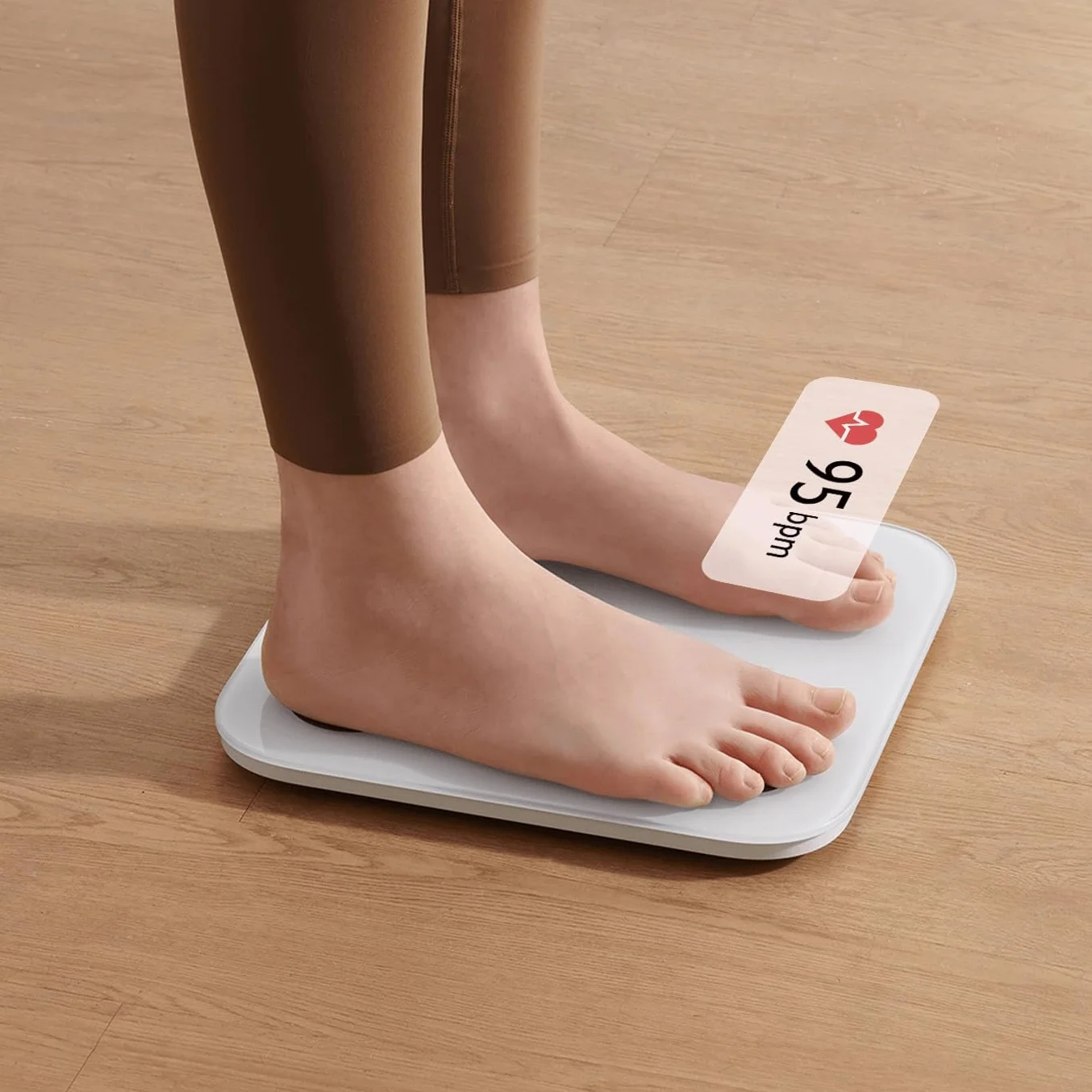 Xiaomi Body Composition Scale S400, Bilancia Pesapersone Doppia Frequenza, 25 Indicatori Salute, 150 kg, 100 g, Bianco