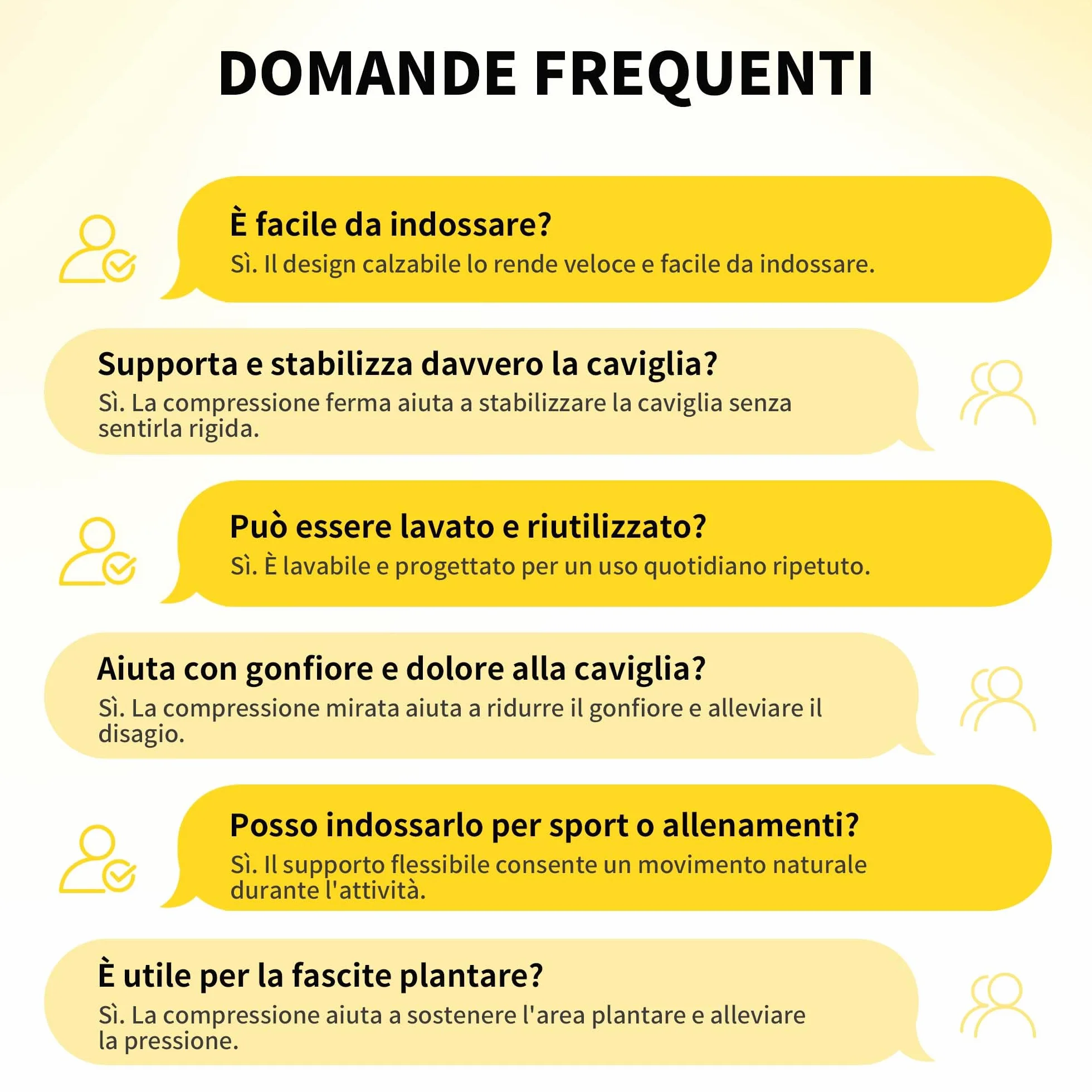 CAMBIVO Cavigliera Sportiva per Distorsione, Ortopedica con Compressione Graduata, Tutore Caviglia per Sport