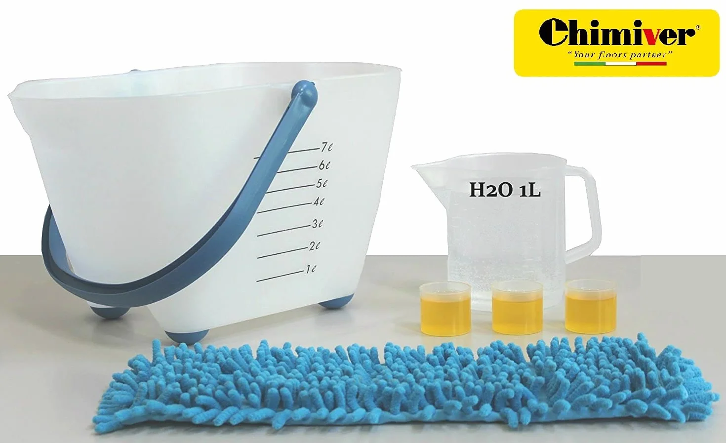 Chimiver Velurex Cleaner Star Kit Detergente Multiuso Parquet Verniciato 2 Pezzi 2x1L