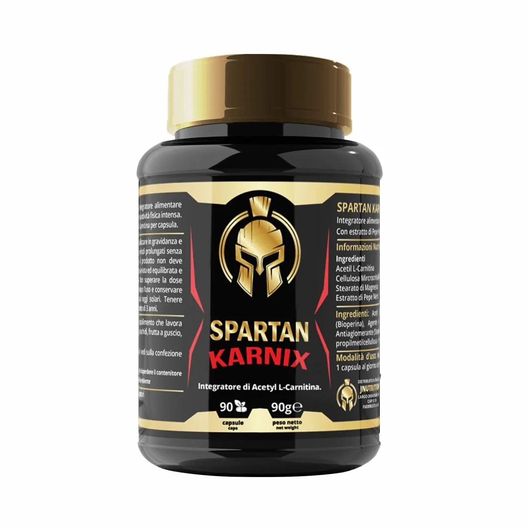 Karnix Acetil L-carnitina con capsula vegetale 1grammo di altissima qualità.