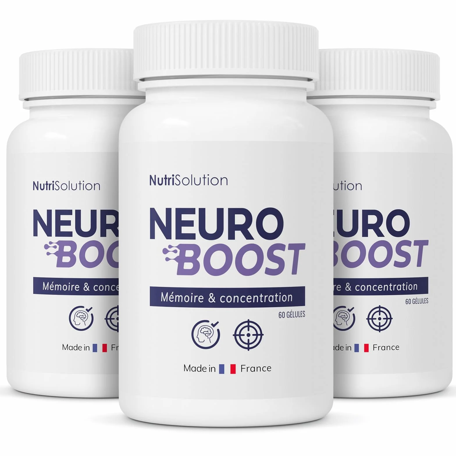 NeuroBoost Integratore Supporto Cognitivo Ginkgo Biloba Vitamina B12 60 Capsule Vegane