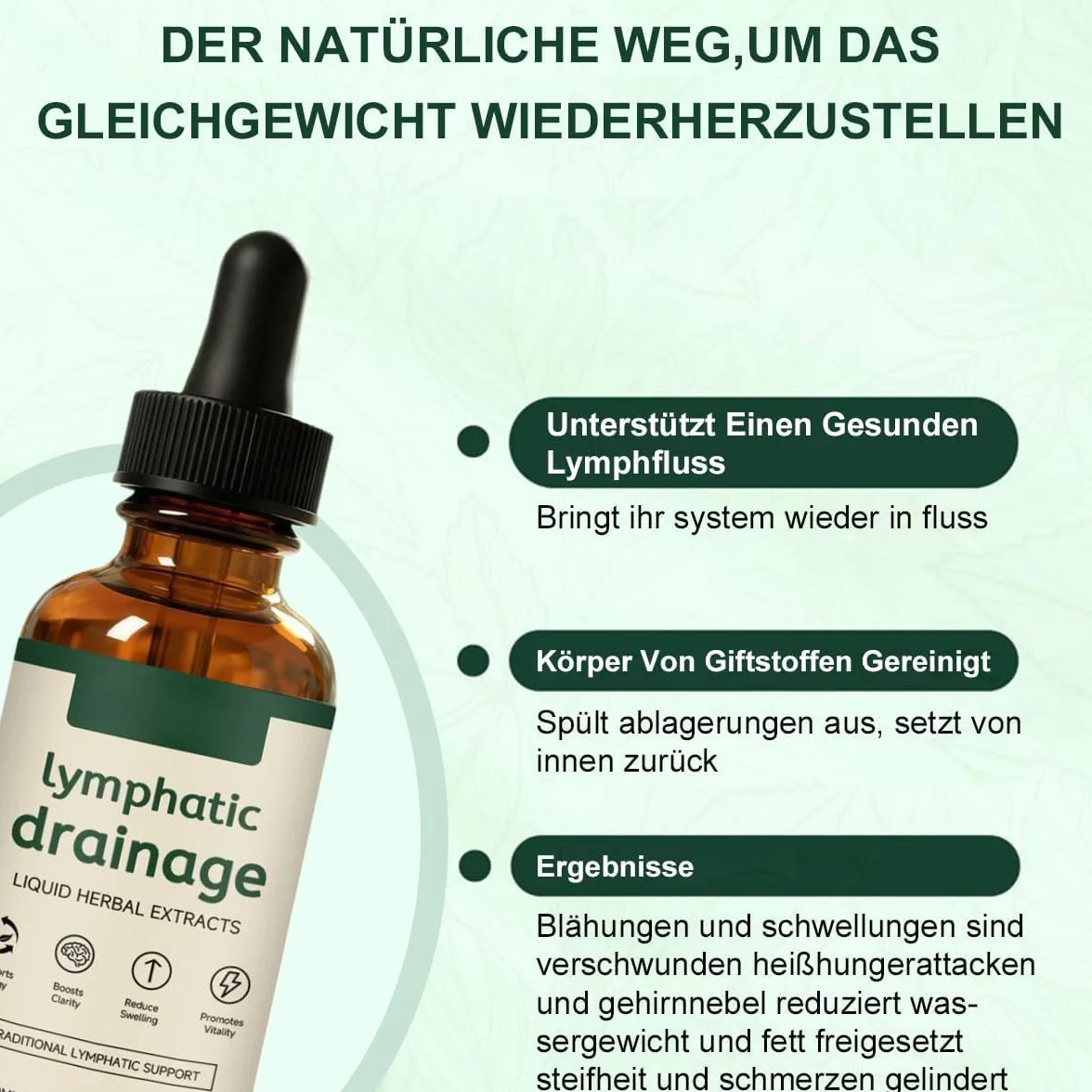 Linfia Drenaggio Linfatico Gocce, Formula Erboristica Naturale, 60ml