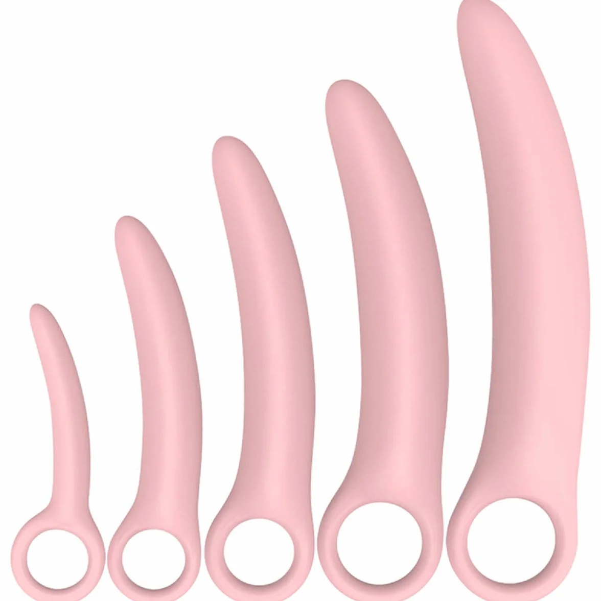 Dilatatore silicone set 5 pezzi
