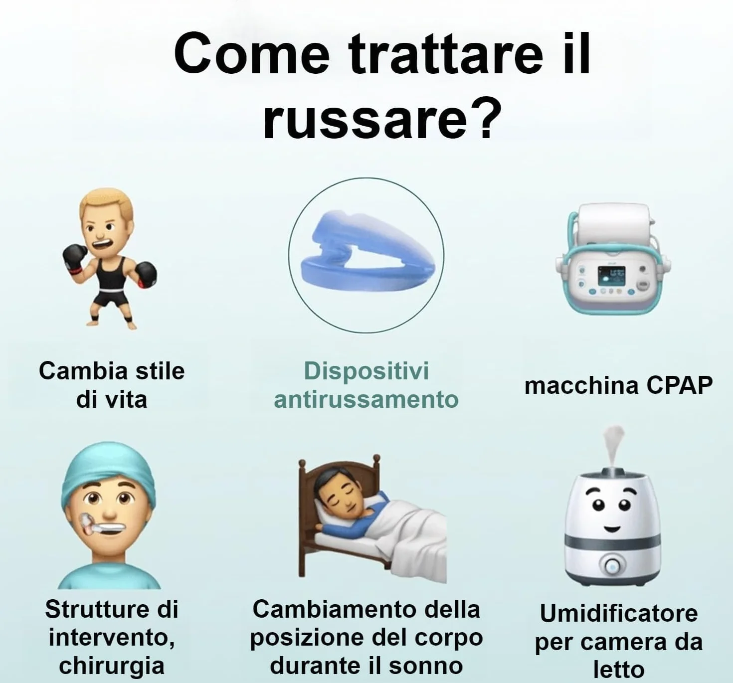 Rinovax Bite Antirussamento-Dispositivo Antirussamento Rinovax - Supporto per un Sonno Sereno,Aiuta a Ridurre il Russare,Migliorare la respirazione e il comfort,Facile Da Pulire (1PCS)
