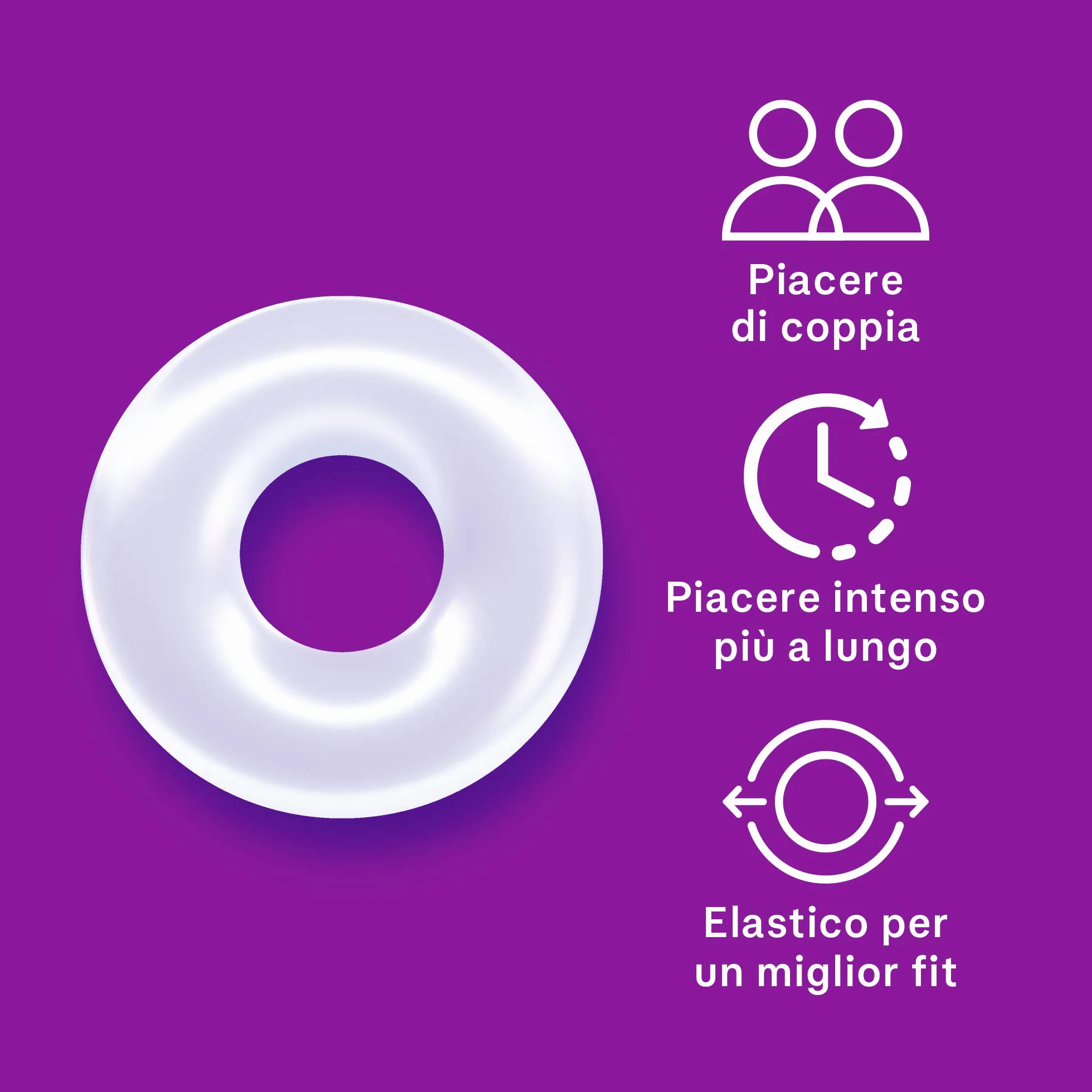 Durex Pleasure Ring Anello Stimolante, Sex Toy, 1 Pezzo