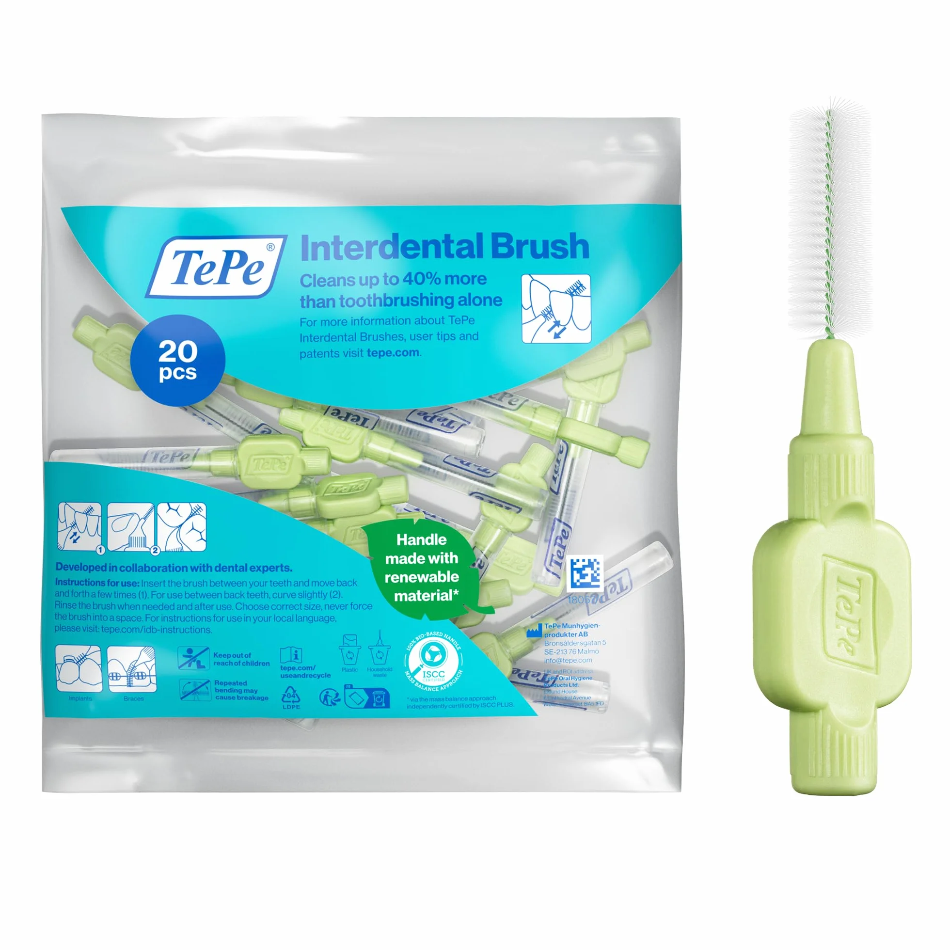 TePe Scovolino Extra Soft Verde 0.20mm ISO 5 20pz