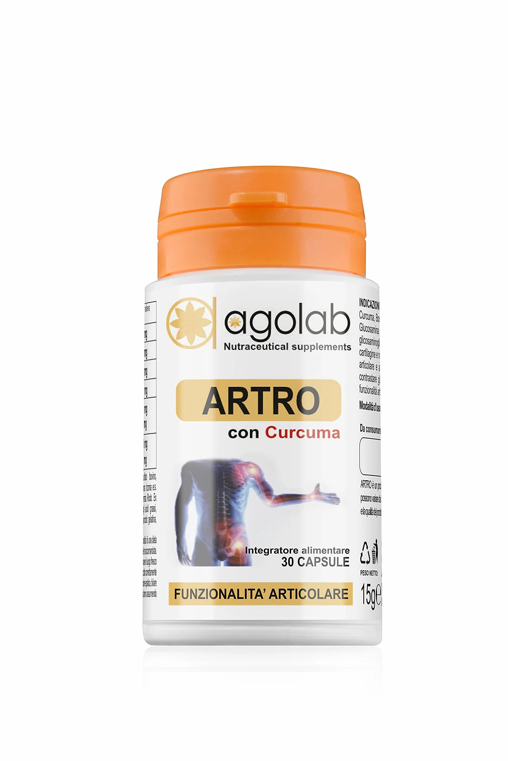 Integratore Glucosamina Condroitina Curcuma Boswellia Collagene Marino Articolare