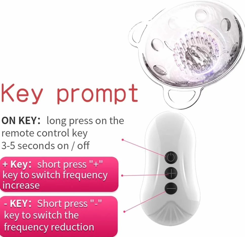 Mani Libere Elettrico Seno Pompa Massaggiatore Vibratore Succhia Capezzoli e Clitoride Coppe Lingua Leccare Reggiseno Stimolatore Sex Toys Enlarger Enhancer per Donne (Pink)