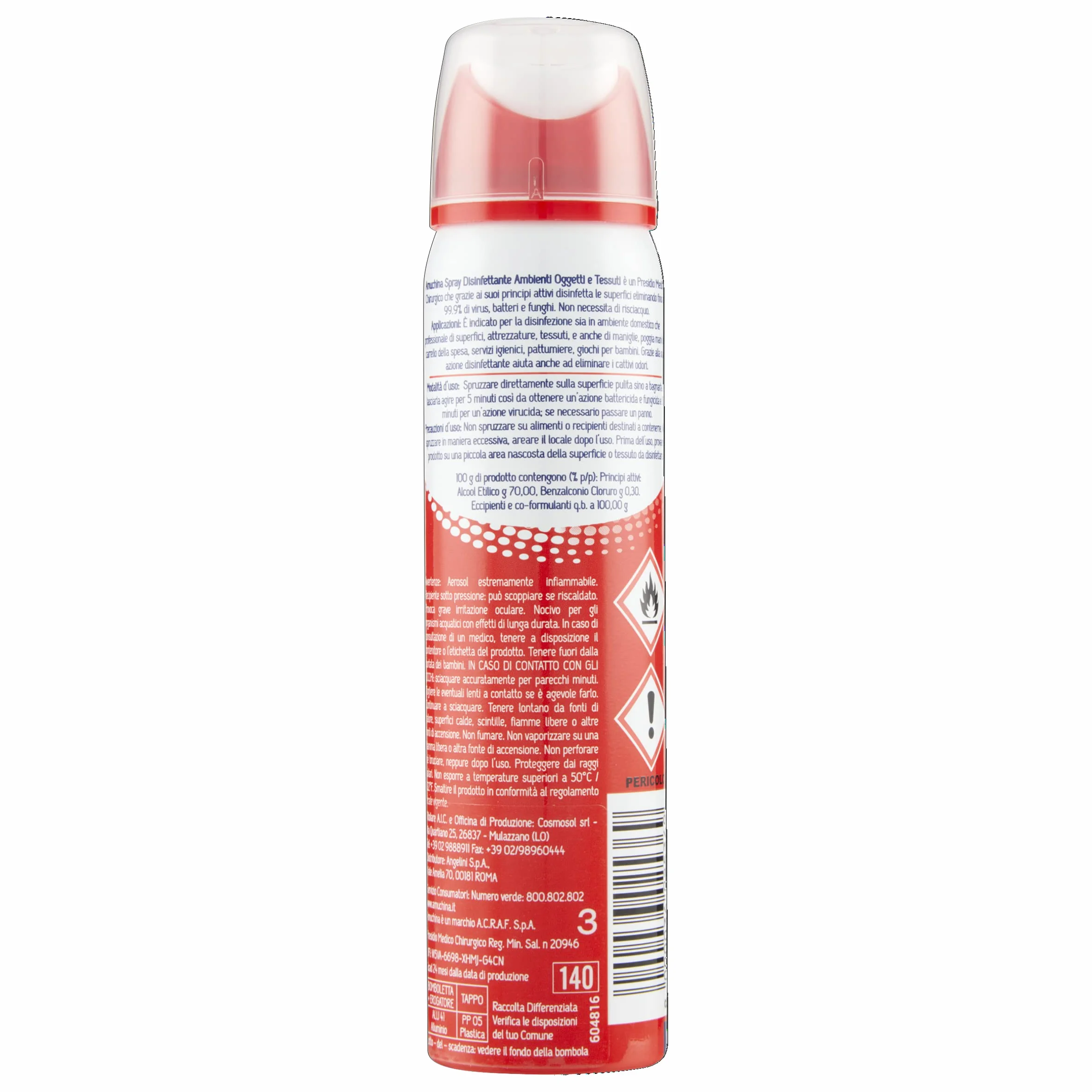 Amuchina Spray Disinfettante Virucida 100 ml