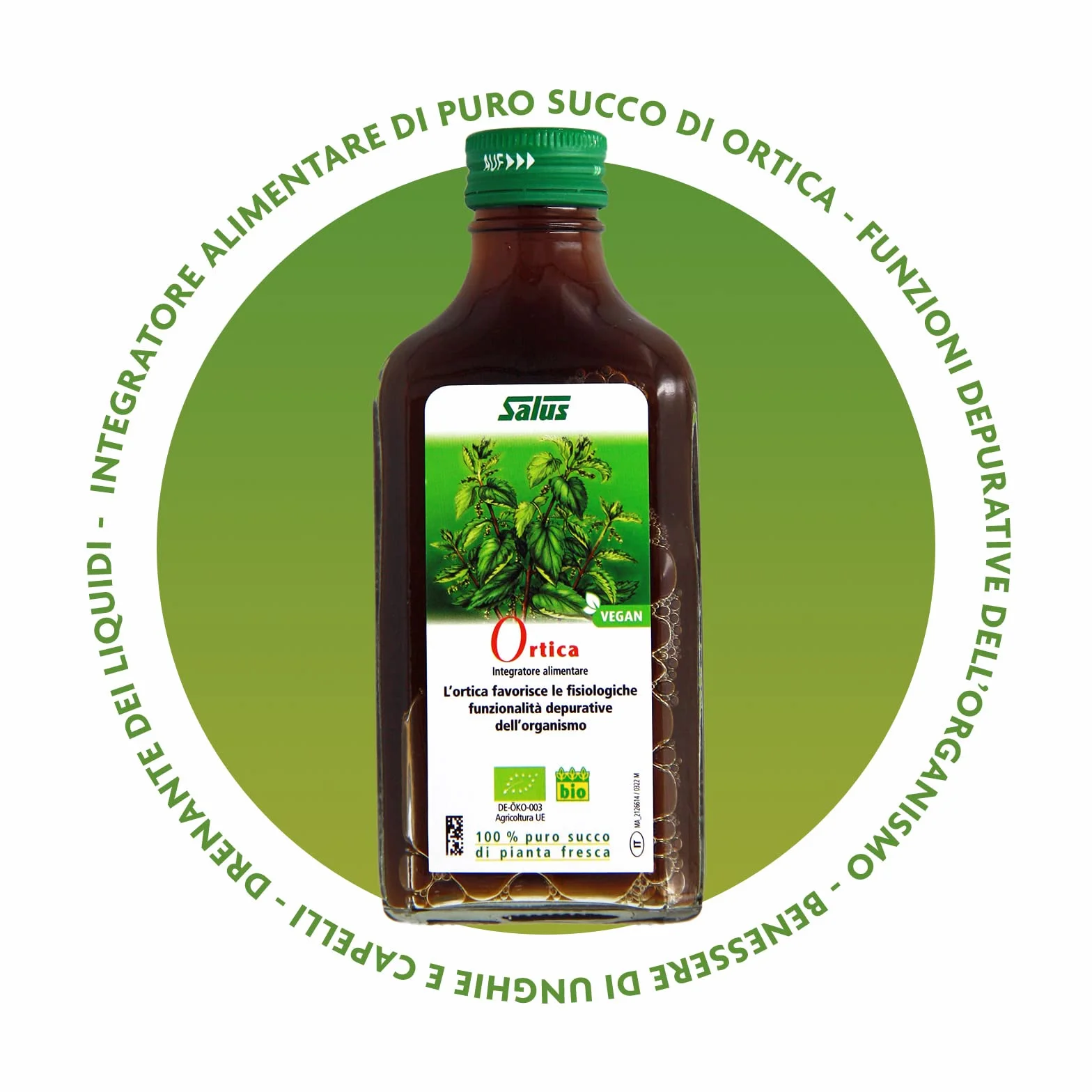 Salus Integratore Naturale Succo Pianta Fresca Ortica Salute Articolare 200 ml