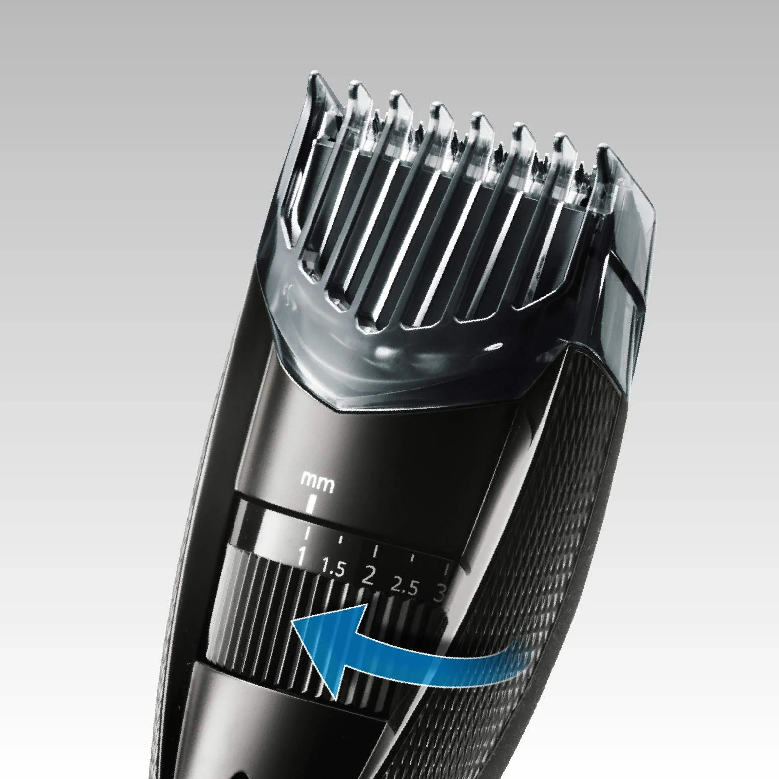 Panasonic ER-GB37-K503 Regolabarba Tagliacapelli Wet & Dry Impermeabile 20 Lunghezze 0,5-10 mm Base Ricarica