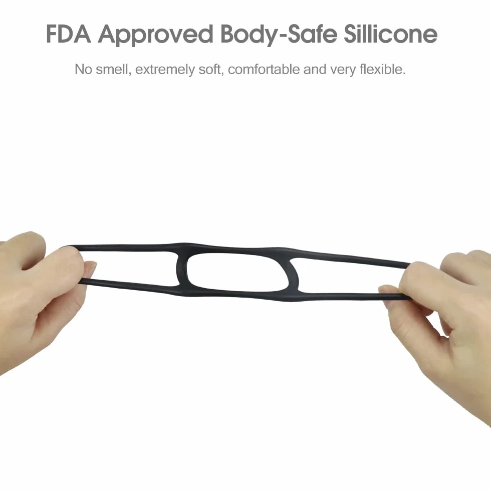 𝙨𝙚𝙭 𝙩𝙤𝙮 4 tipi di stili di anello in silicone, proteggere il dito più alla moda!