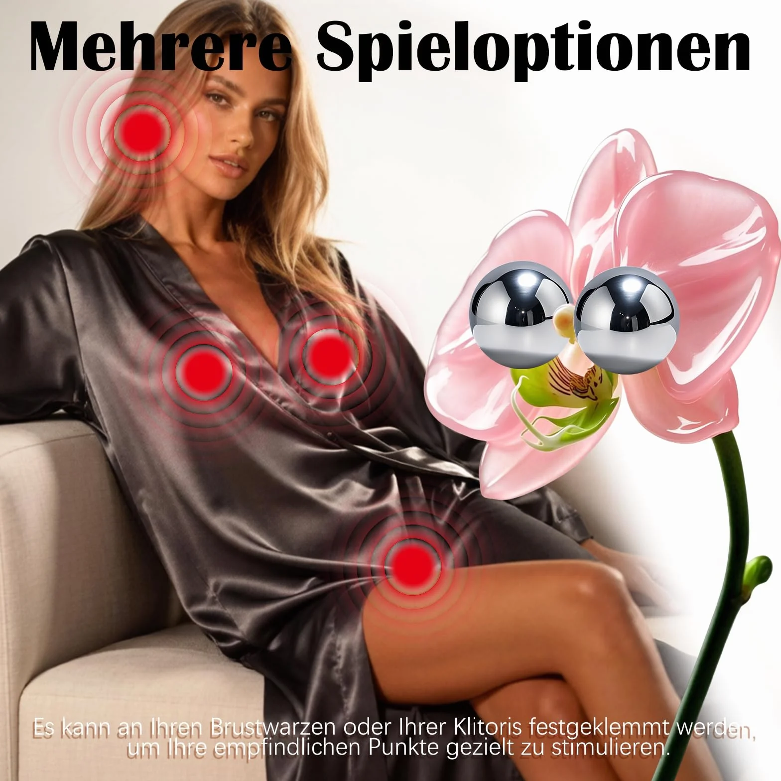 Nippelklemme für Frauen Brustwarzen Bdsms Spielzeug Hart Nippelklemmen für Männer Nipple Clamps Extreme Sex Spielzeug für Die Frau Extrem Hart Sextoys Brustwarzenklemmen