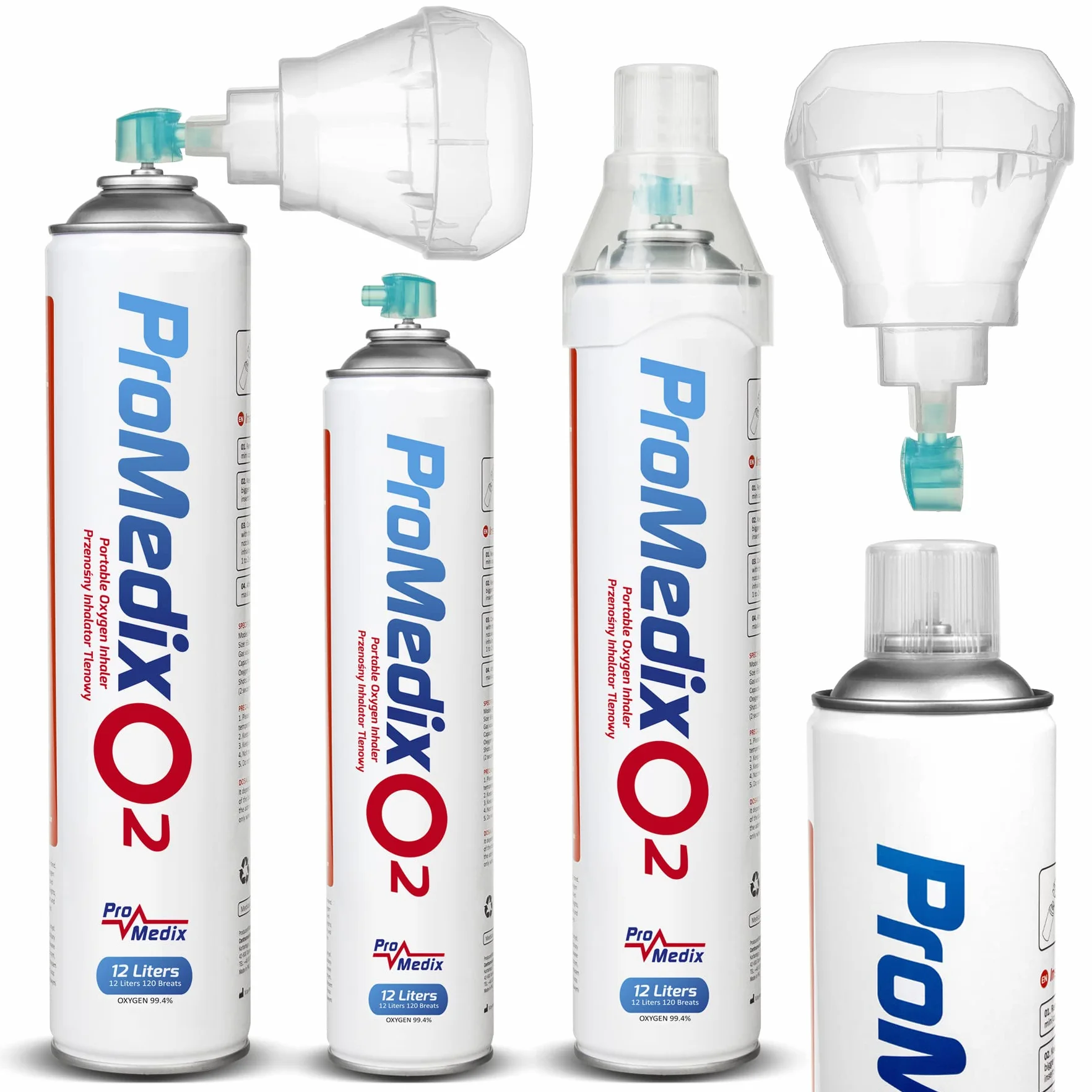 PR-994 Inalatore di ossigeno portatile al 99,4% Pure o2 Bocchino Comodo 12l Benessere Rilassamento Sport(1)