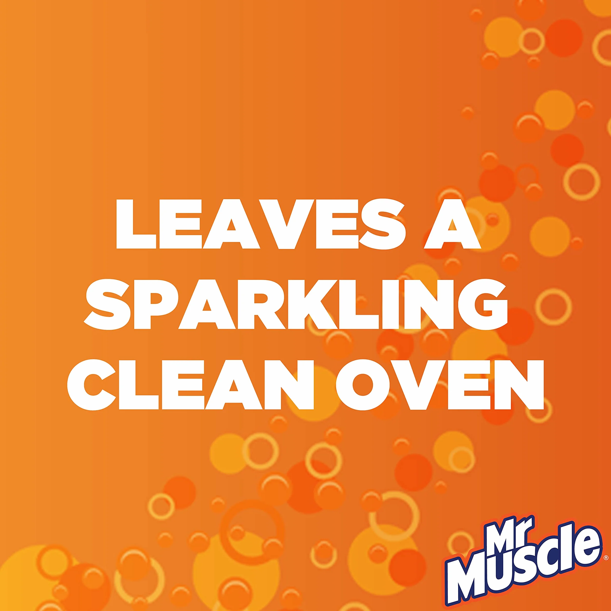 Mr muscle oven cleaner