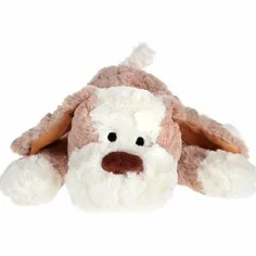 Innoliving Peluche Riscaldabile Morbido e Accogliente, Aiuta il Relax e il Benessere di Grandi e Piccini, Allevia Stress e Tensioni, Cuscino Termico Coccoloso (CAGNOLINO MD-651)