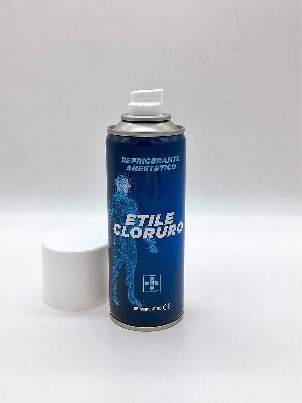 Olcelli Farmaceutici Ghiaccio Spray Etile Cloruro Refrigerante Anestetico, 175 ml