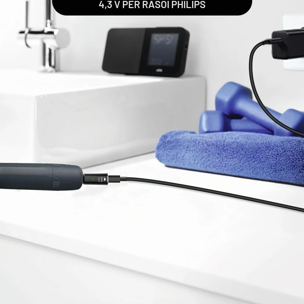 Philips Rasoio One Blade Sostituzione Caricabatterie 4.3V Type-C QP2520 QP2520/70 QP2520/72 QP2620
