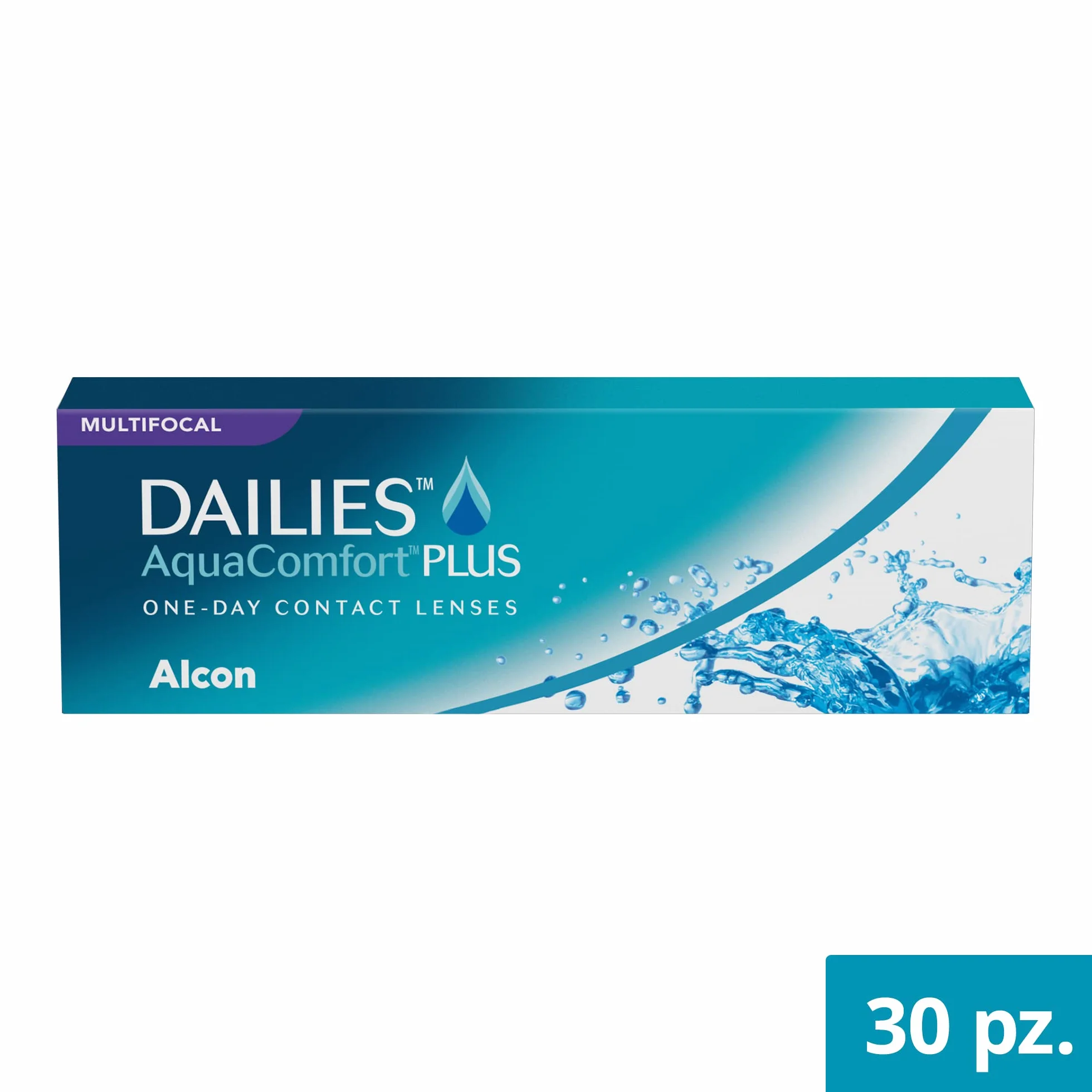 Dailies AquaComfort Plus Multifocal lenti a contatto giornaliere, 30 lenti / BC 8.7 mm / DIA 14.0 mm / ADD HIGH / +2.75 diottria