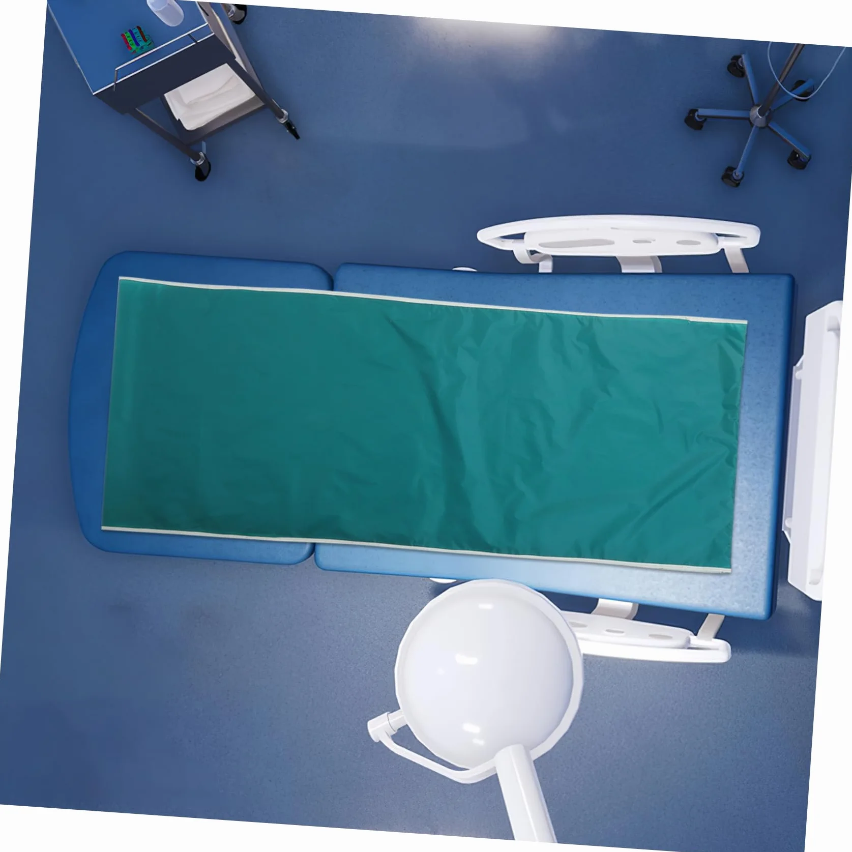 Yardenfun Telo Facilita Ribaltamento e Spostamento nel Letto 180x75 cm Verde Poliestere Scorrevole per Pazienti Allettati