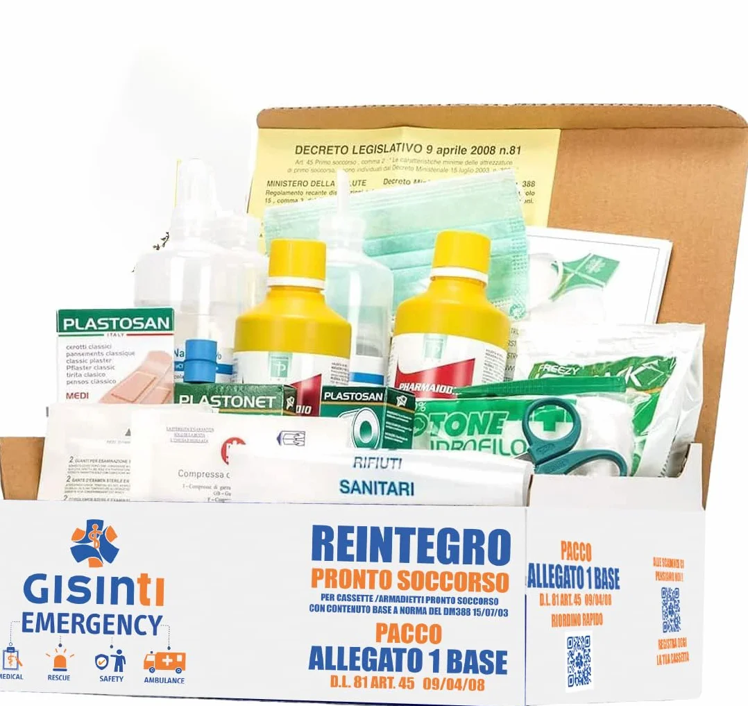 Gisinti Reintegro Cassette Pronto Soccorso All.1 Pacco Reintegro