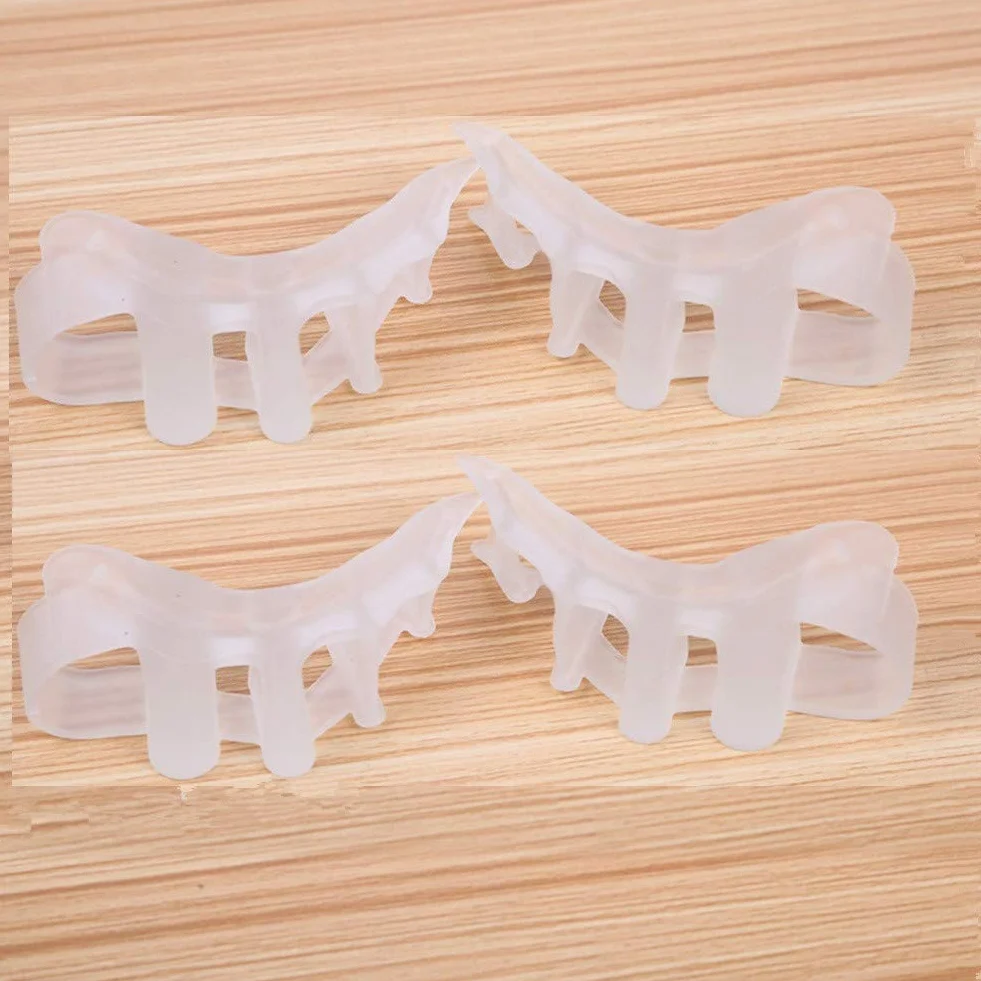 Tutore Alluce Valgo Correttore Separatore Dita Piede Silicone Raddrizza Dita Martello