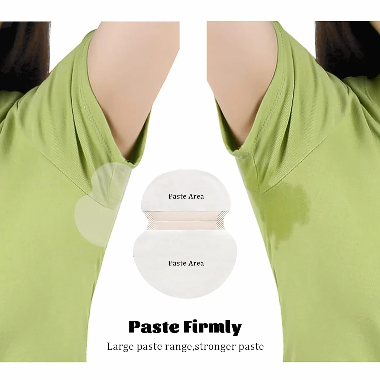 Pastiglie Assorbi Sudore Uomo Donna 80 Pezzi Assorbenti Ascellari Antisudore Traspiranti