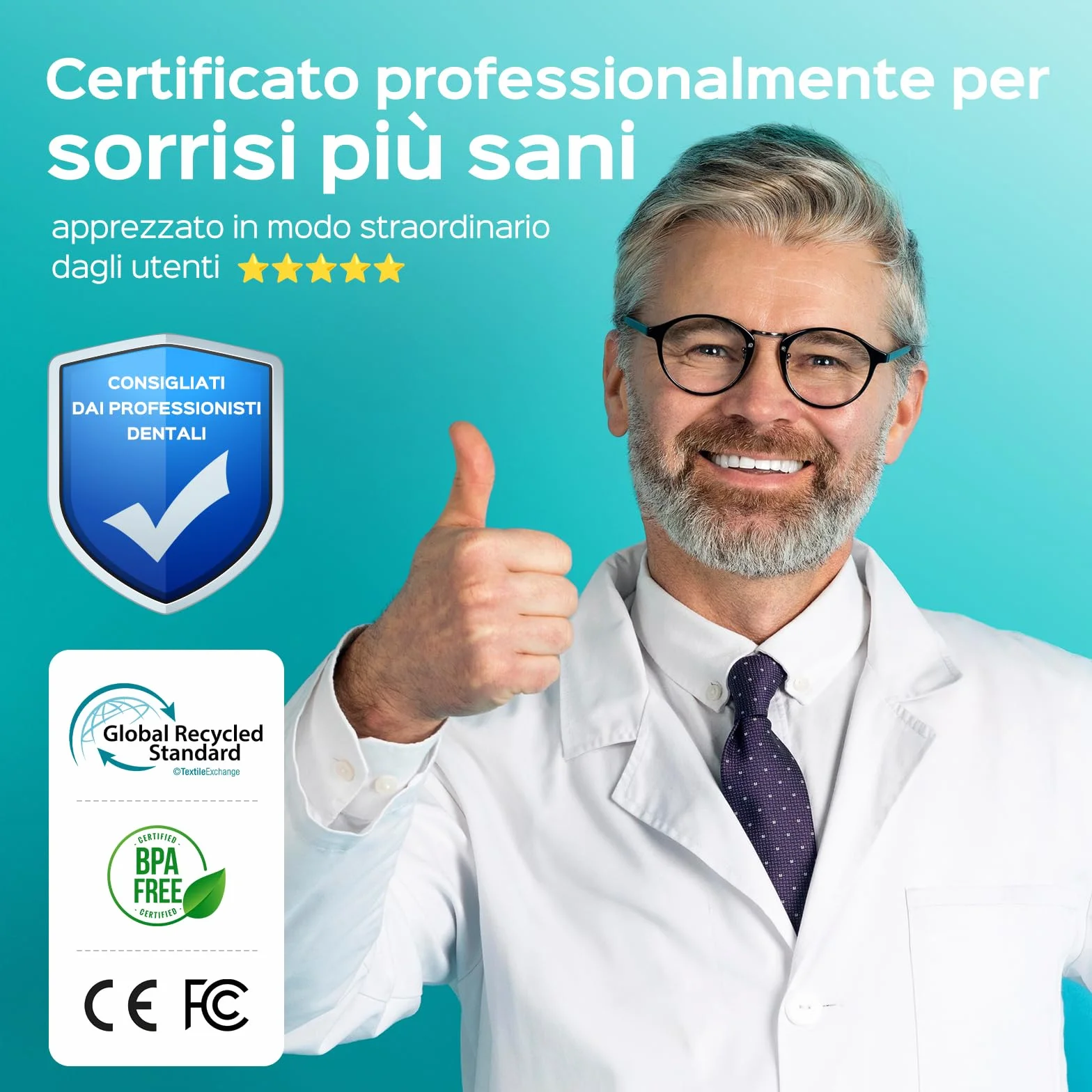COSLUS C20 Idropulsore Dentale Portatile Senza Fili, 300 ML Irrigatore Idropulsore Ricaricabile Foppio Flusso Impermeabile IPX7 Water Orale Flosser Pulizia Denti Ideale per Viaggi a Casa Nero