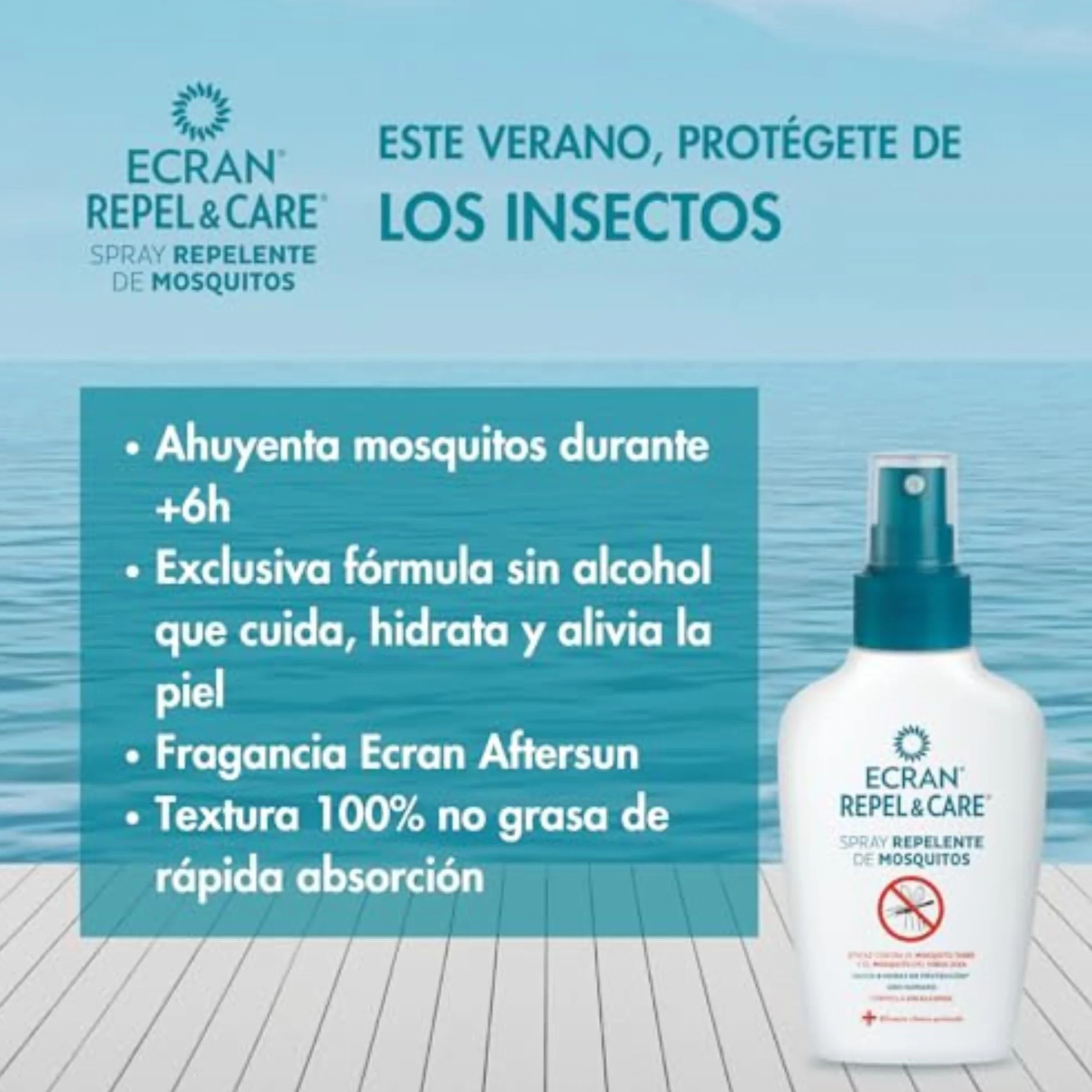 Ecran Repel&Care Mosquitos Vapo 100 Ml