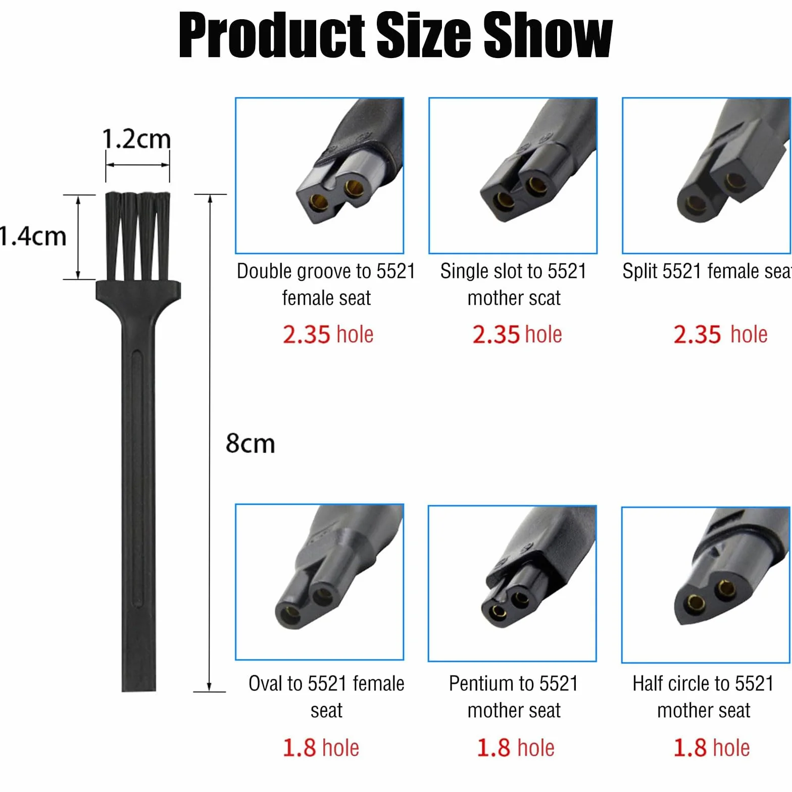 Caricabatterie USB Cavo Universale 5V per Rasoio