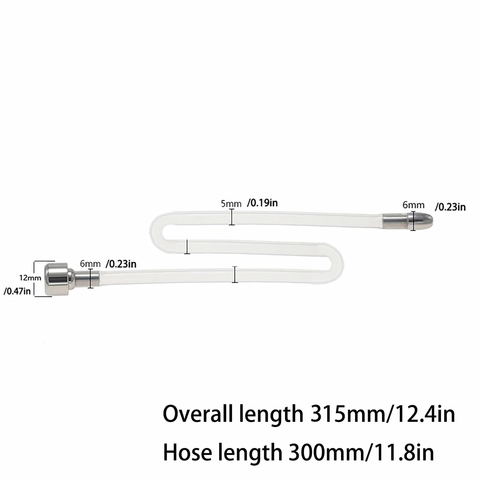 Dilatatore A Gabbia Del Pene Dilatatori Cavi in Silicone Gabbia Di Castità Giocattoli Sessuali Uretrali Per Uomini Stimolazione Uretrale Masturbazione (A-5mm)