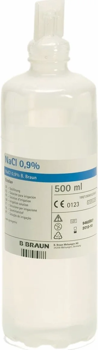 Soluzione FISIOLOGICA 500 ml Cassetta Medica Pronto Soccorso Valigetta