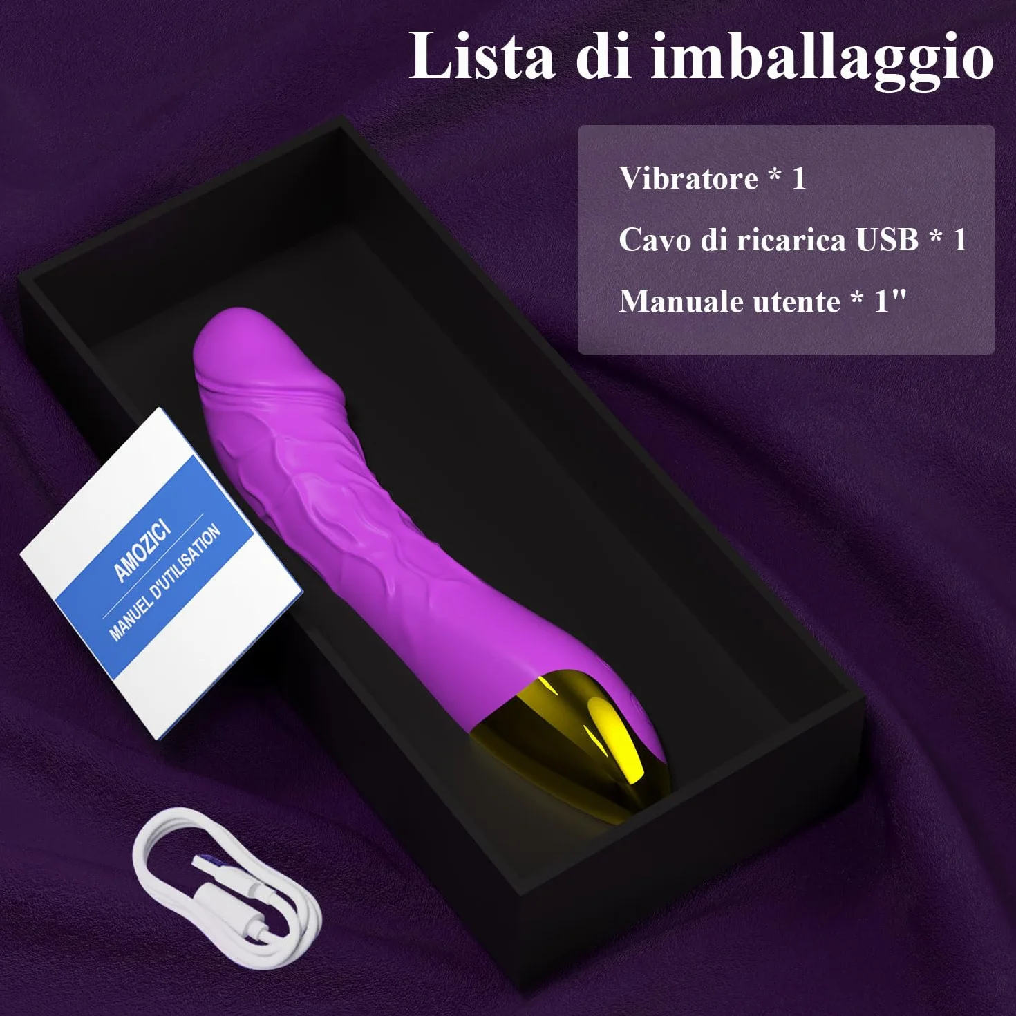 Vibratore clitoride per donna professionale 10 modalità Sex toys Dildo realistico stimolatore