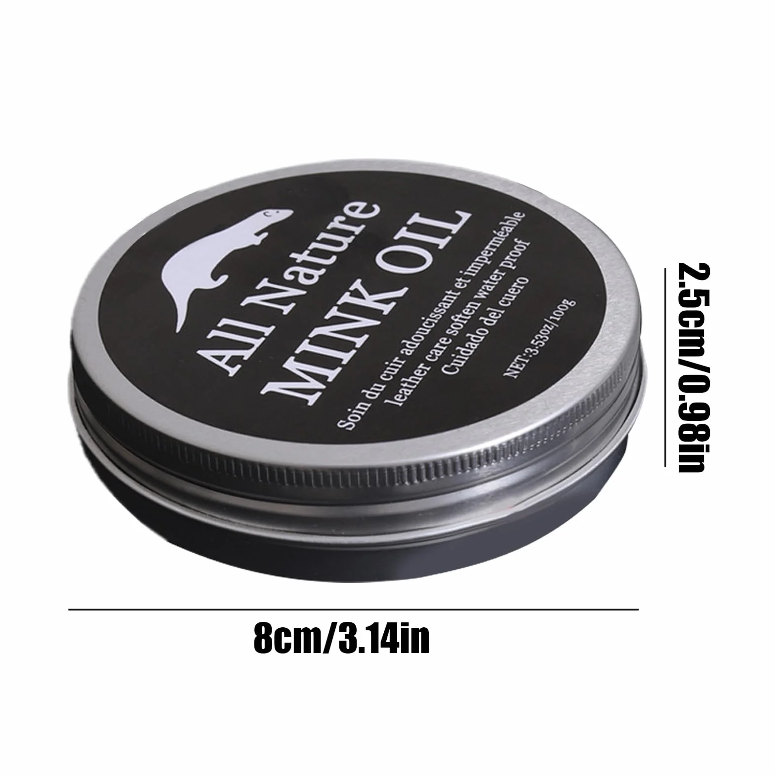 Crema Per Cuoio Rigenerante 100g - Manutenzione Cuoio per Scarpe, Borse e Pelle