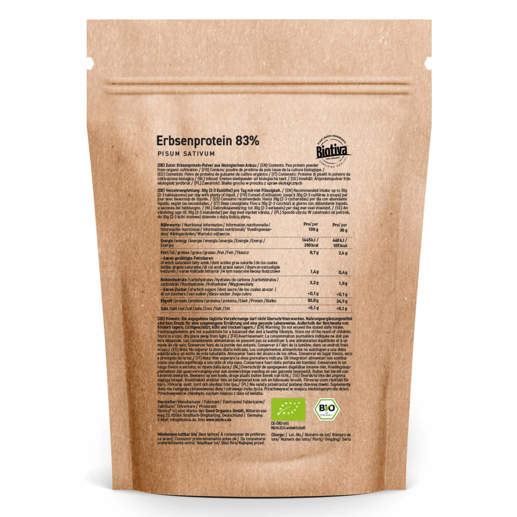 Semi di ortica bio 250g Biotiva