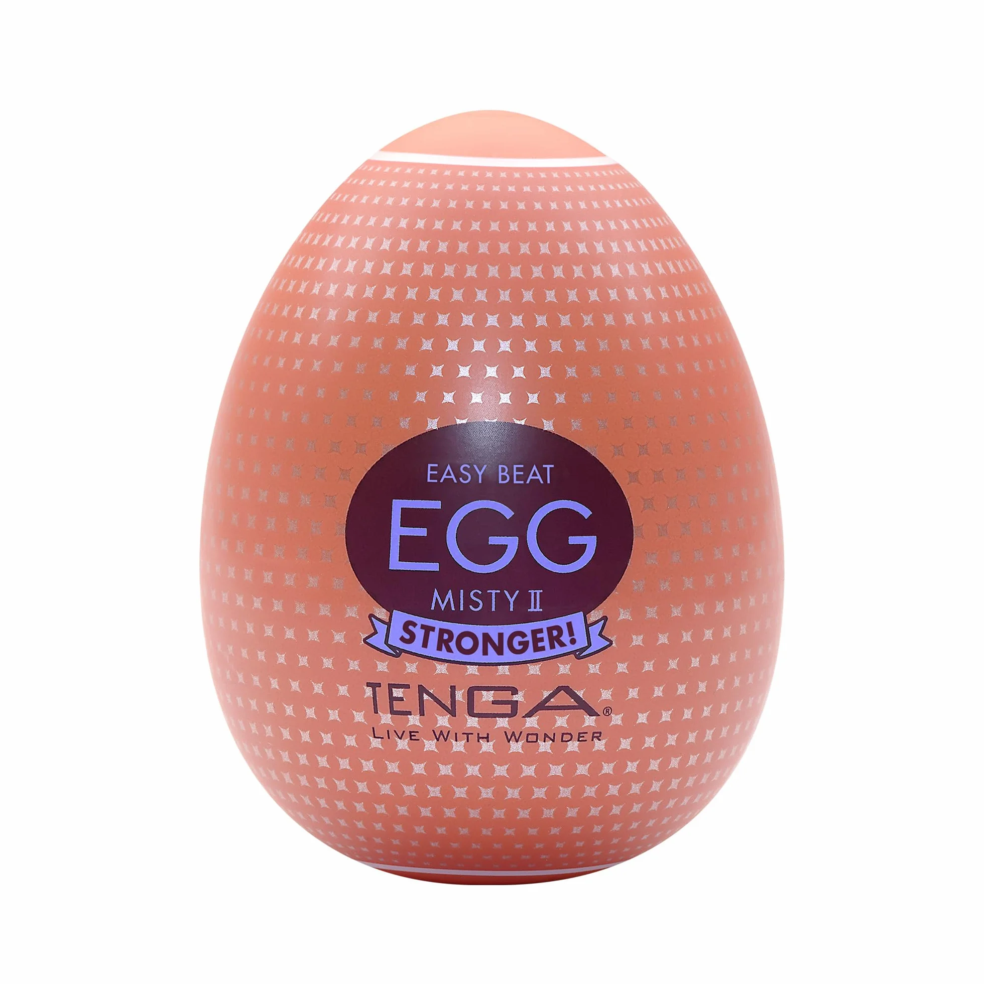 TENGA EGG Hard Misty II - Masturbatore per Uomo - Sex Toy Maschile in Confezione Discreta - Prodotto Monouso - (1 Uovo)