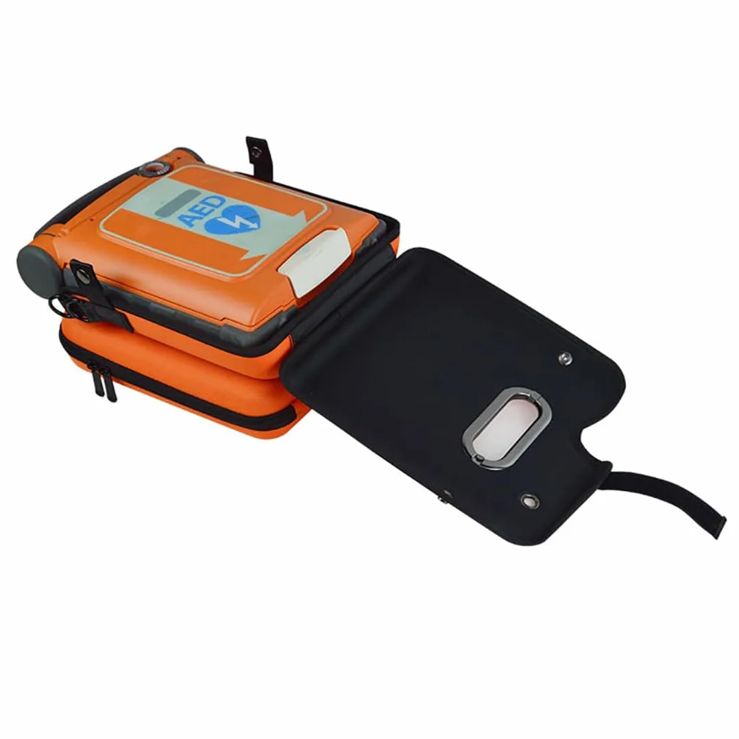 Borsa resistente per AED con spallacci regolabili, arancione