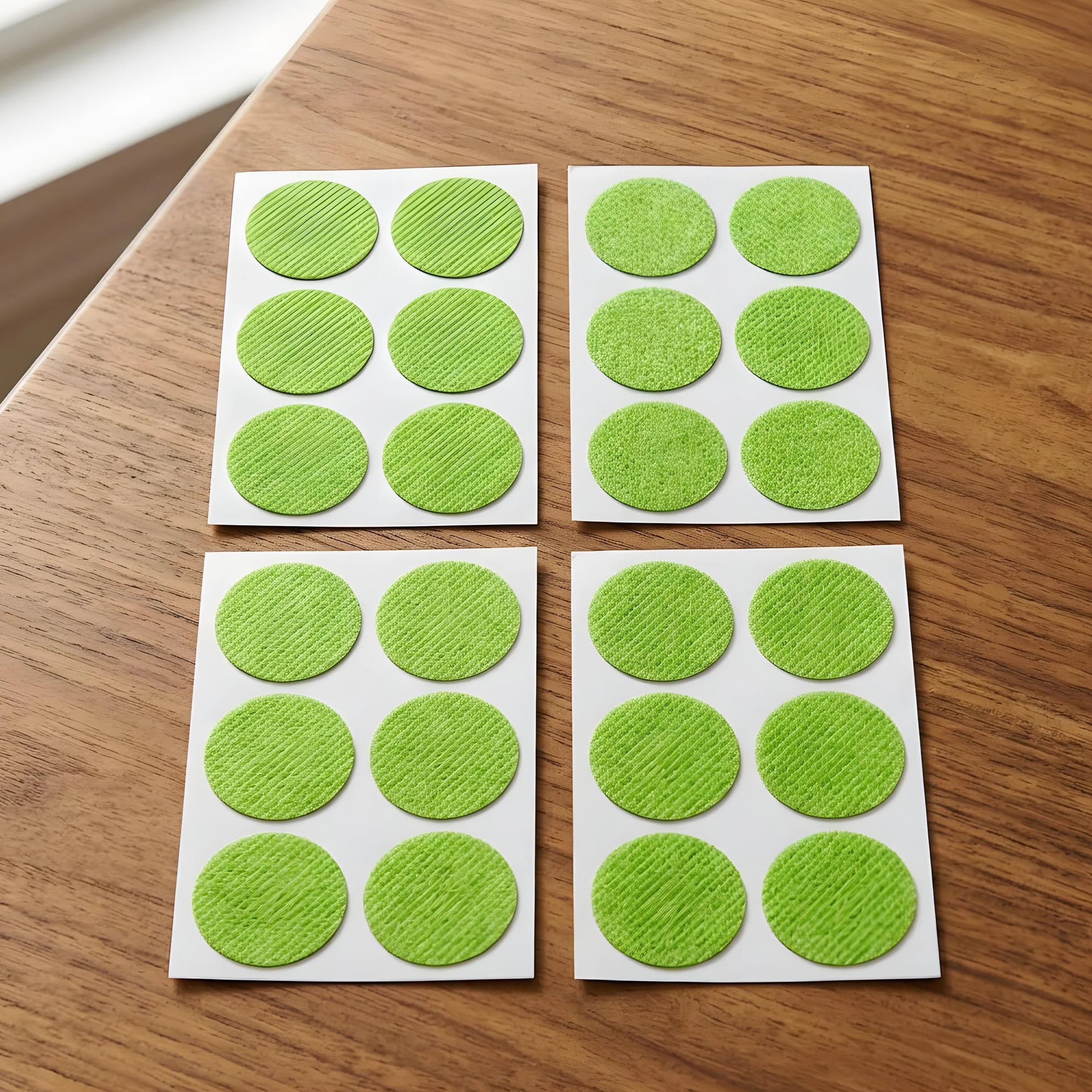 Patches Adesivi Citronella 24pz 2,8cm Tessuto Naturale Protezione 72 ore Contro zanzare e insetti