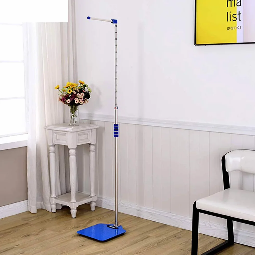 Bilancia Elettronica per Medici Con Asta di Altezza, Display LED HD, Misurazione (100-190 cm), Regalo
