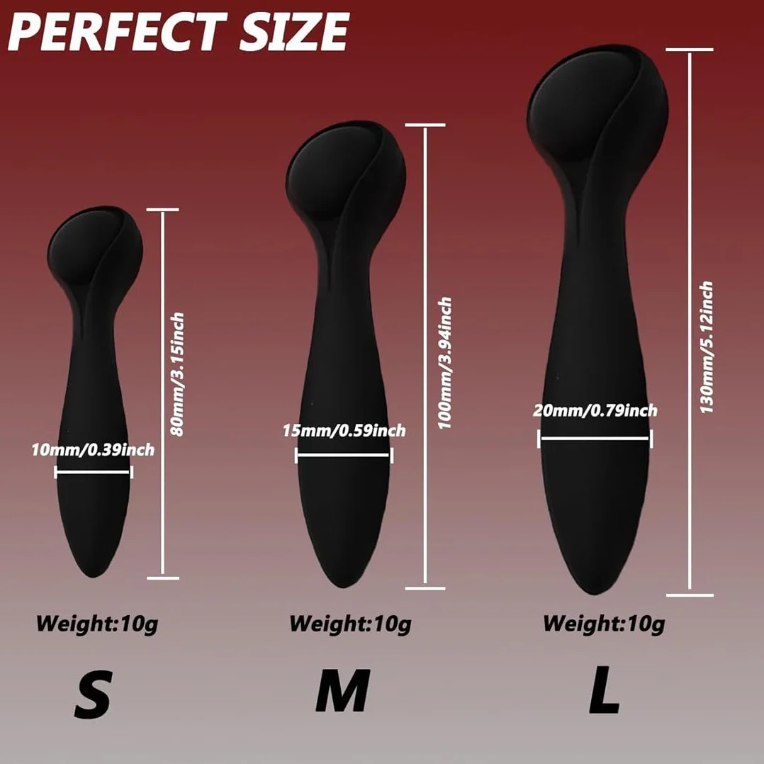 Dilatatore Uretrale per Uomini, Stimolazione Intima con Design Ergonomico e Comfort Sicuro, Accessorio per Sensazioni Intensive, 3 Pezzi