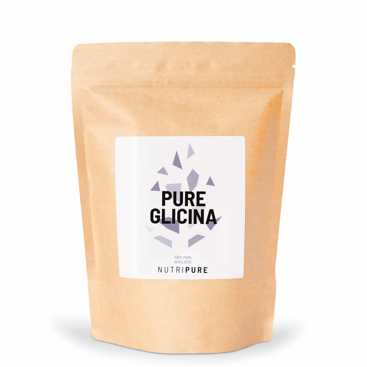 Glicina Pura | 100% Vegano | Aminoacido Essenziale | Ideale Per La Ricostruzione Del Collagene, Le Articolazioni E La Tendinite | Senza OGM, Senza Additivi | 31 Dosi | Bustina Da 310 G | Nutripure