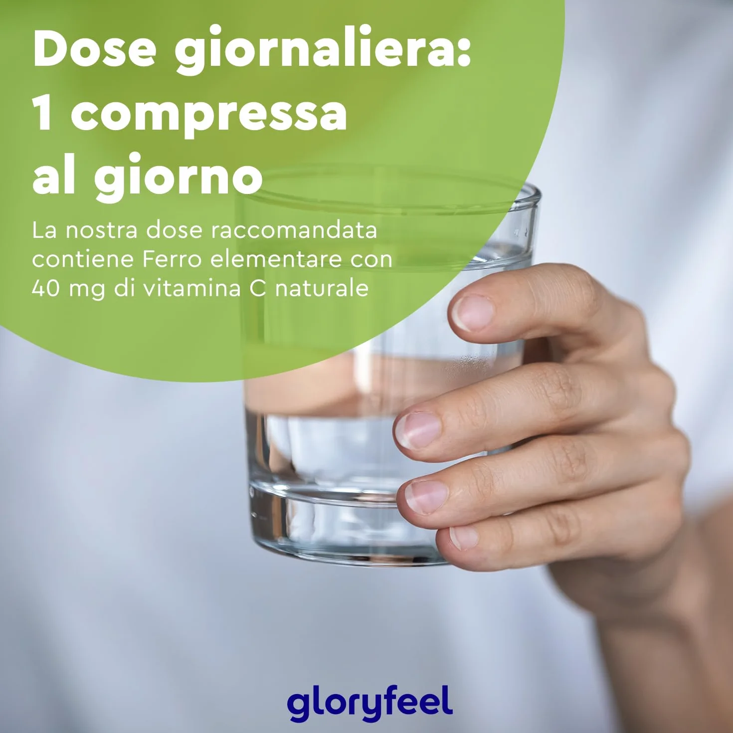 Ferro Integratore 20mg + Vitamina C, 240 Compresse, Eletto PRODOTTO DELL'ANNO 2025, Ferro Integratore per Anemia, Mestruazioni e Stanchezza Fisica, Alta Biodisponibilità, Ricostituente Sangue, Vegan