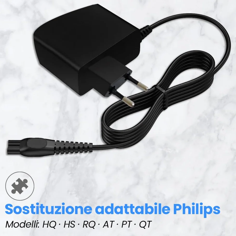 Philips OneBlade Caricabatterie 15 V 5,4 W 350 mAh Nero Anakel Home