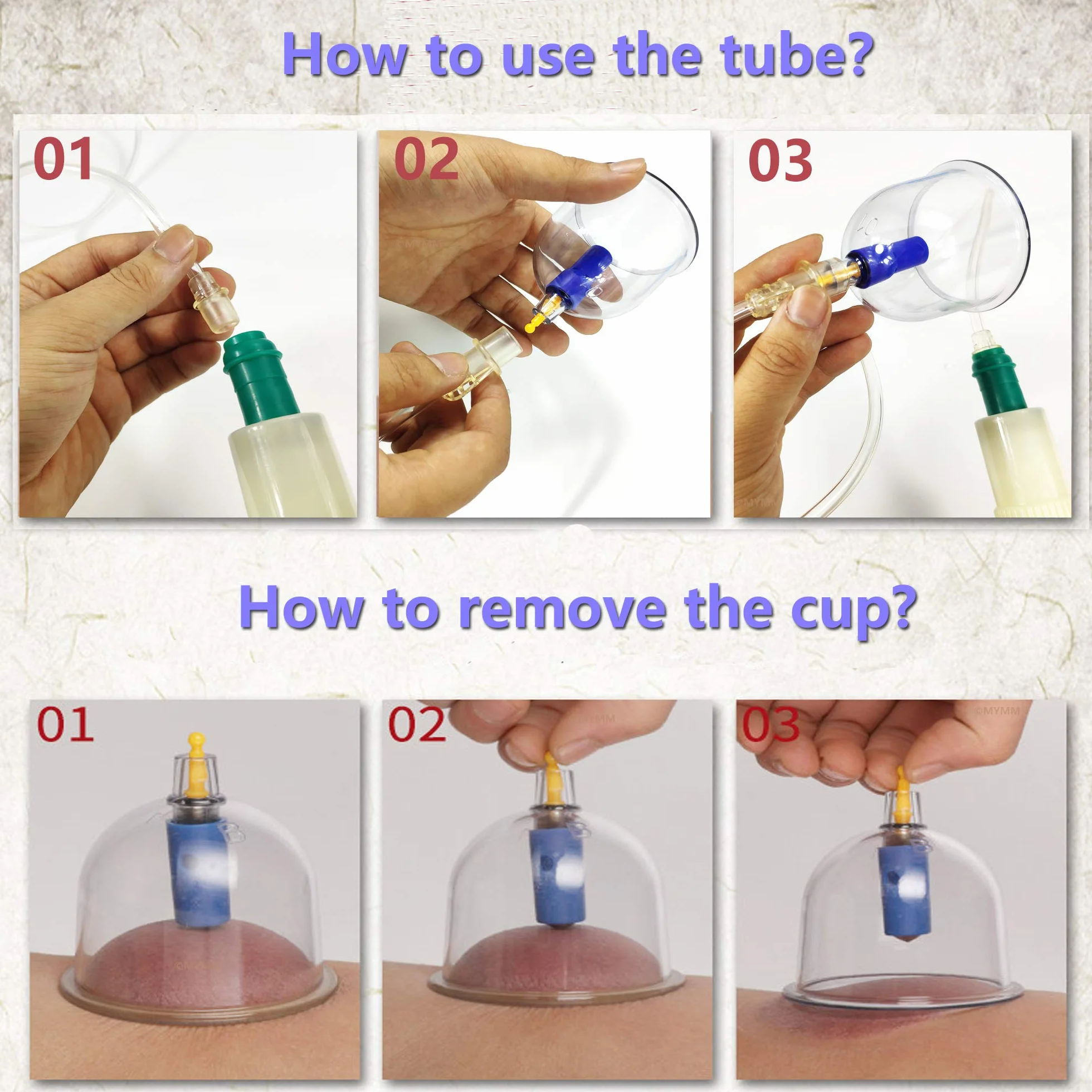 26 coppettazione Set Biomagnetico Tradizionale Professionale Cinese Terapia Massaggio Coppette Set Famiglia Pull Out Kit Coppettazione Sottovuoto/Massaggio Cinese Hijama Aspirazione (12)
