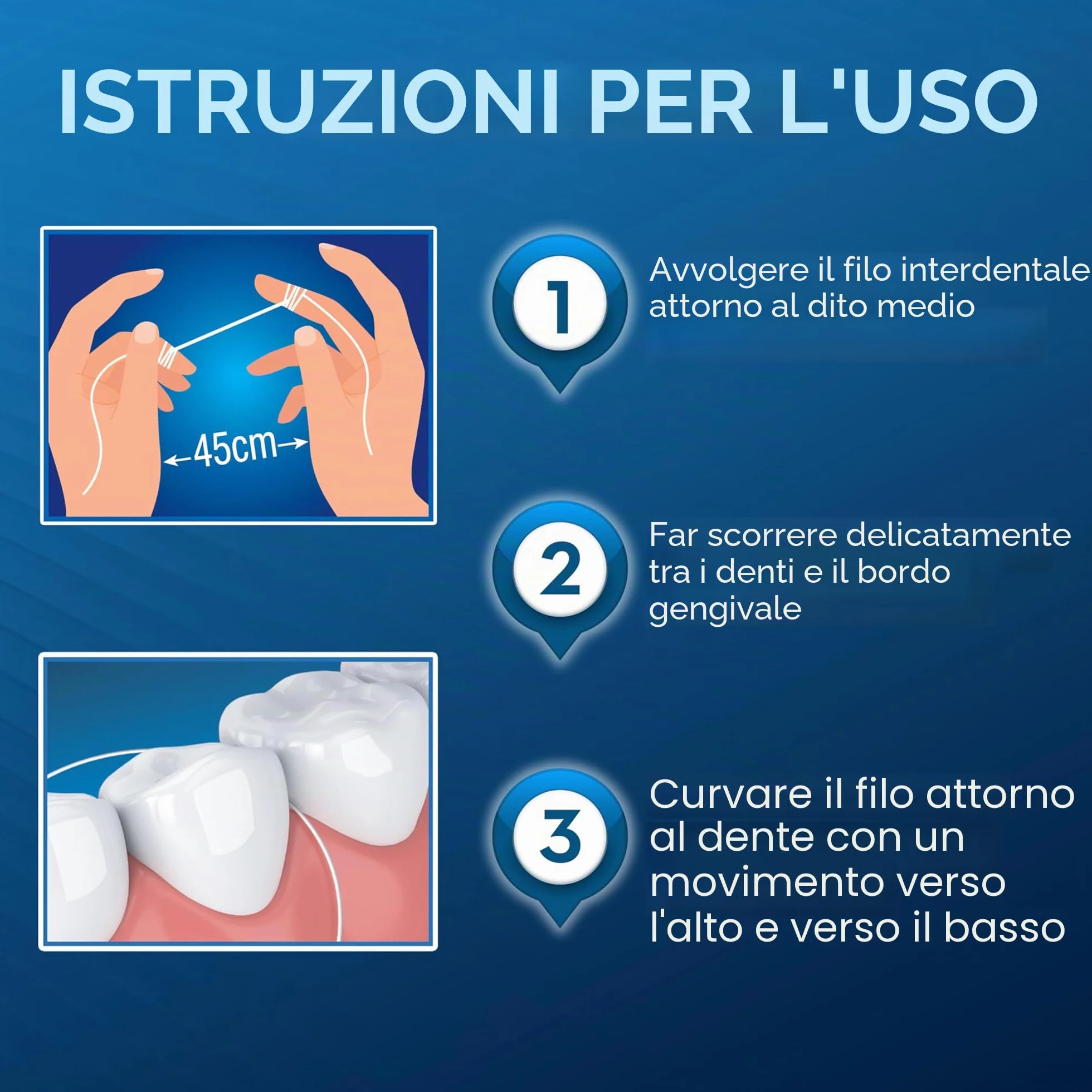 Oral-B Filo Interdentale Non Cerato, 50m